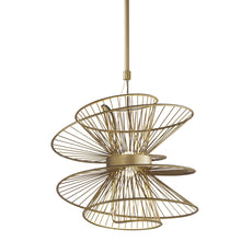 Cargar imagen en el visor de la galería, ZETA MEDIUM, LED INTEGRADO 16W, ACABADO COLOR NEGRO.