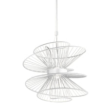 Cargar imagen en el visor de la galería, ZETA MEDIUM, LED INTEGRADO 16W, ACABADO COLOR NEGRO.