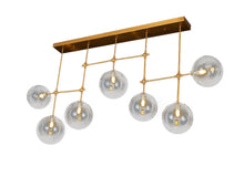 Cargar imagen en el visor de la galería, MADRID, DE SOBREPONER EN TECHO, ACABADO LATÓN DORADO.