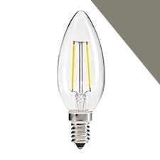 FOCO LED FILAMENTO TIPO VELA E12