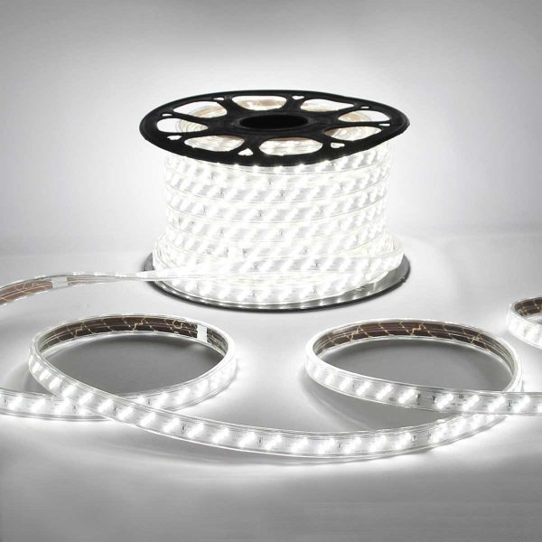 MANGUERA DE DOBLE LINEA LED, DISPONIBLE EN LUZ CALIDA Y LUZ FRIA